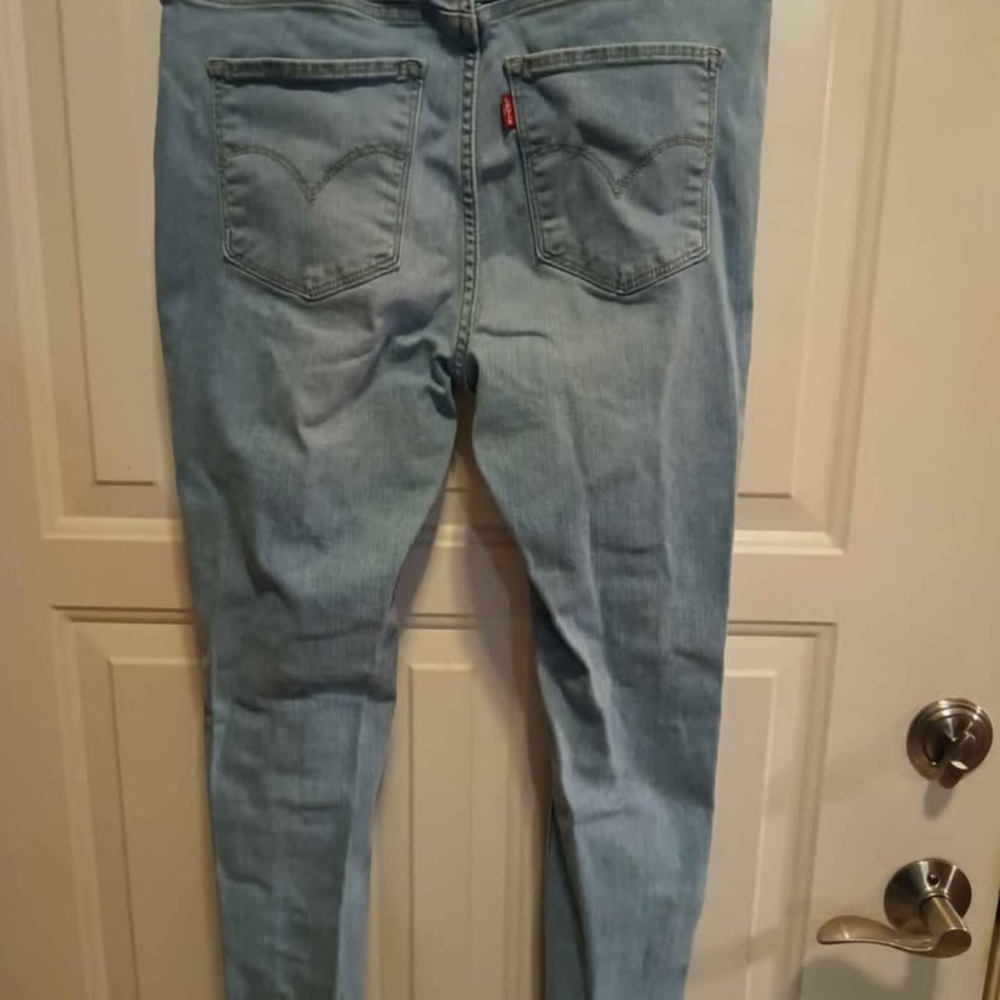 Levi's Light Blue Skinny Jeans for Women